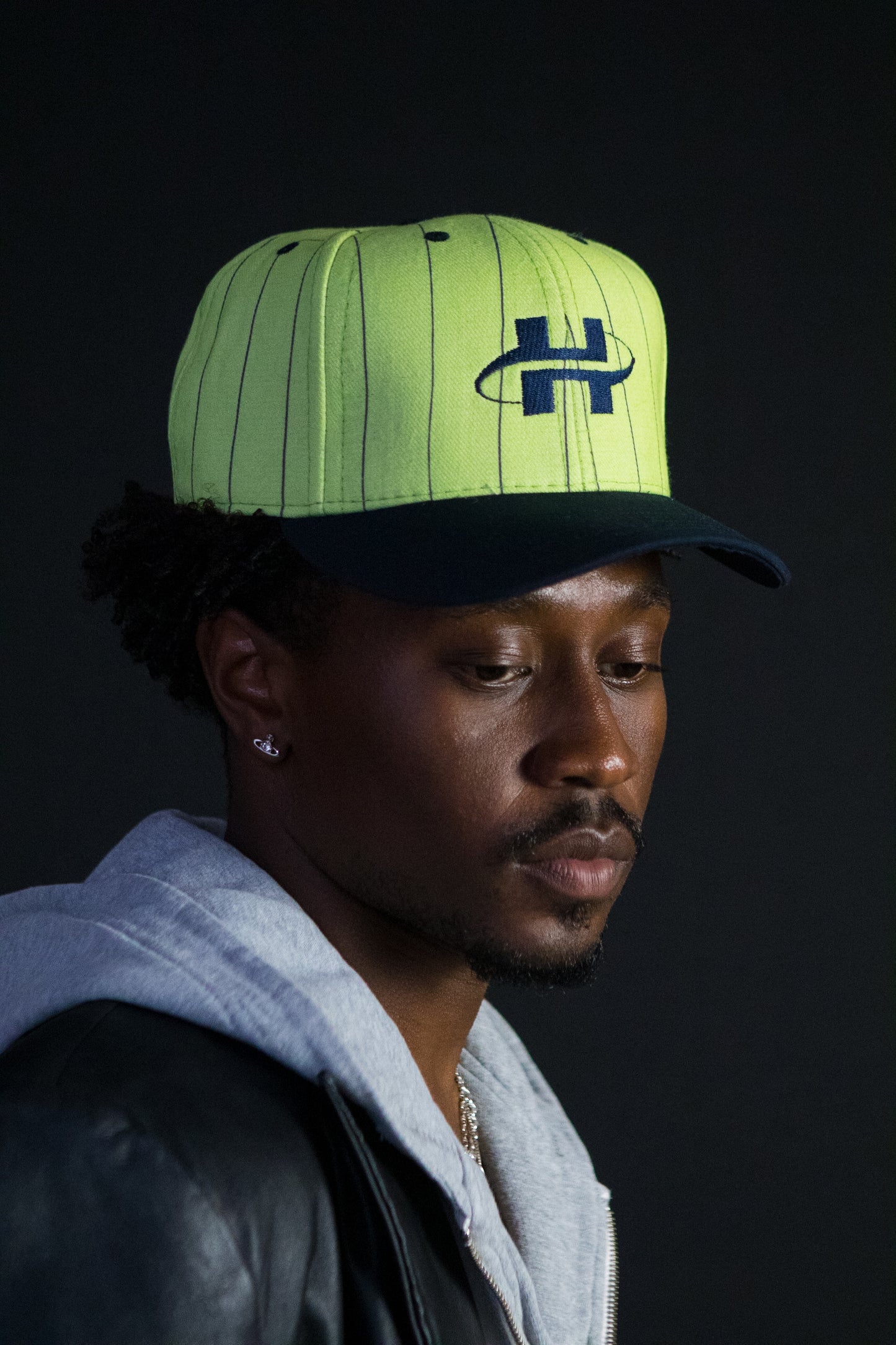 Pinstripe Logo Cap